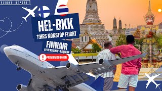 Finnair A350  HelsinkiBangkok  Premium Economy [upl. by Reprah]