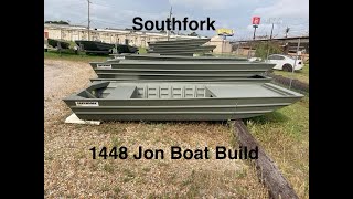 Southfork 1448 Flatboat Build [upl. by Einahpets69]