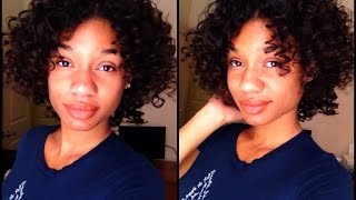 Flexi Rod Set On Transitioning Hair [upl. by Trebeh]