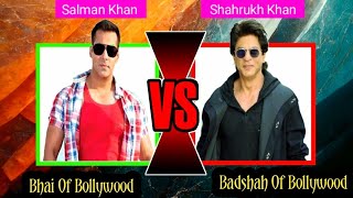 Shahrukh Khan VS Salman Khan Full Comparison In 2024 Shah Rukh Khan VS Salman Khan Full Informa [upl. by Niessuh]