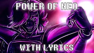 Undertale Power of Neo With Lyrics [upl. by Adigun]