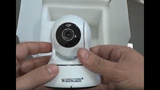 WANSCAM HW0036 720P IP Security Camera  UNBOXING [upl. by Llerrahs292]