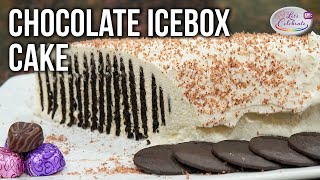 Chocolate Icebox Cake  Easy No Bake Dessert [upl. by Llevrac]