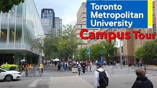 Toronto Metropolitan University in Person Campus Tour  Formerly Ryerson University [upl. by Retsevlis]