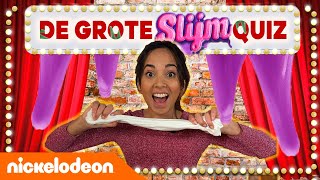 DE GROTE SLIJMQUIZ voor SLIJMQUEENS amp KINGS 👑  WIST JE DATJEQUIZ  Nickelodeon Nederlands [upl. by Lovering]