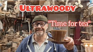 wood turning quottime for teaquot [upl. by Yldarb298]