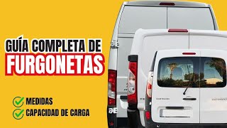 Guía COMPLETA de Furgonetas Tamaños y Capacidades  Furgonetas de Ocasión  Carmotive [upl. by Adebayo]