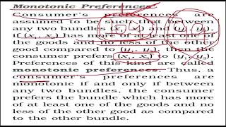 NCERT  monotonic preferences and indifference map  class 11 Microeconomics [upl. by Eugenio]