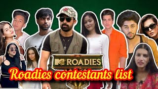 ROADIES CONTESTANTS AND CONFIRMED STARTING DATE ROADIES DOUBLE CROSSMY FIRST FACECAM VIDEO [upl. by Lodovico]