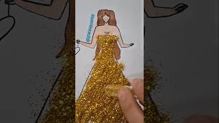 Glitter dress💖💖fation trending artshorts [upl. by Novello]