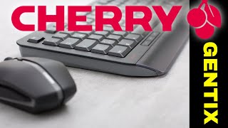 CHERRY GENTIX DESKTOP  Quality Wireless keyboard and Mouse  Review and Testing [upl. by Vi702]