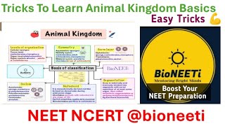 Animal Kingdom Tricks NEET NCERT Biology Basis Of Classification in 10 Minutes [upl. by Esille813]