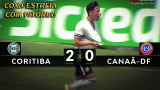 Coritiba x CanaãDF  Melhores Momentos  Copinha 2024 [upl. by Ynohtnaeoj826]