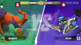 COLD CUT COMBO 3  RIVALS OF AETHER 2 TOURNAMENT  Doob Kragg VS Acarr Maypul [upl. by Sergio]