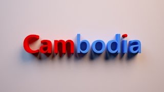 3D Text Animation with 3ds max  By Ngoun Buntharo [upl. by Notseh656]