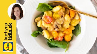 Gnocchi s avokádovou omáčkou 🥑  Beautifood  Kuchyňa Lidla [upl. by Weidner]