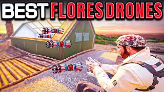 The BEST Flores Drone Spots on Rainbow Six Siege 2024 [upl. by Arrotal]