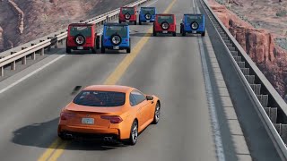 quotBeamNGdrive Car Turn Test Ultimate Handling Challengequot [upl. by Ondrej]