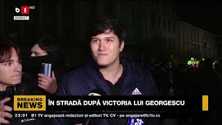 PROTEST FAȚĂ DE REZULTATELE ALEGERILOR Știri B1TV 26 NOV 2024 [upl. by Relyat]