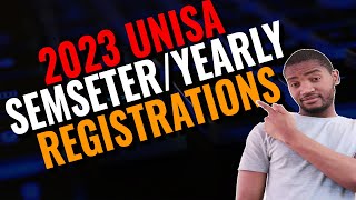 UNISA Online Registration  How to Register at UNISA in 2023 for semester  yearly modules [upl. by Malka]