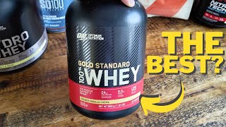 The Best Out There Gold Standard Whey Protein Powder Review [upl. by Sucramrej]