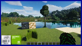 Minecraft Raytracing Benchmark with I3 10100  GTX 1060 16GB DDR4 [upl. by Phaedra]