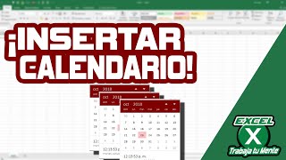 Inserta un Calendario Desplegable en una Celda [upl. by Dorie344]