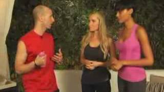 Victorias Secret Fashion Show  Selita Ebanks workout  Part 1 [upl. by Sikko]