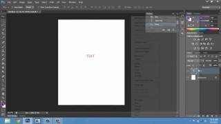 How to Rasterize Type in Photoshop 7  Adobe Photoshop Tips [upl. by Queena]