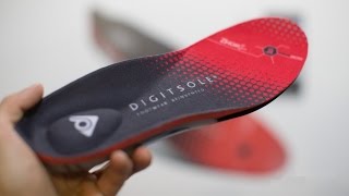 Shoe warmer and inshoe step tracker by DIGITSOLE [upl. by Tammy]