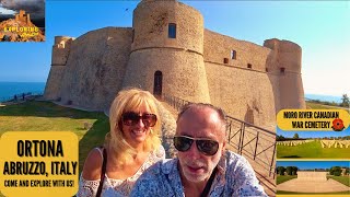 Ortona Chieti Province Abruzzo Italy  Exploring Abruzzo Italian Vlog [upl. by Ddej]