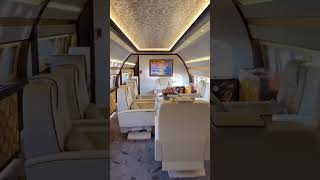 Dubai billionaire plane inside view [upl. by Yrannav377]