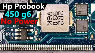 how to fix hp probook 450 g6 laptop power is not turning on [upl. by Goto]