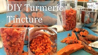 DIY Turmeric Tincture in ACV For Inflammation and More Herb Demo by AutumnsHarvestTV [upl. by Meer336]