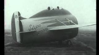 1933 Voli sperimentali aeroplano Stipa Caproni [upl. by Netnerb]