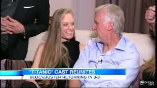 Titanic Cast Reunites for 3D Premiere [upl. by Kent]