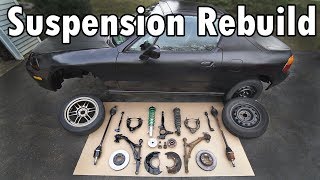 How to Rebuild the Entire Front Suspension in your Car or Truck [upl. by Pelagia]