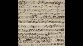 Bach Manuscript  Matthaeus Passion  39 [upl. by Auqeenwahs572]