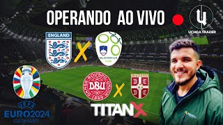 EUROCOPA 2024 INGLATERRA X ESLOVENIA DINAMARCA X SERVIA AO VIVO TRADER ESPORTIVO PROFISSIONAL [upl. by Alburg]