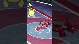 PIKACHU BATTLE ROYALE Z MOVE 10 MILLION VOLT THUNDERBOLT [upl. by Anoif]