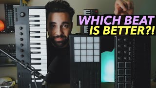 Akai MPK Mini Maschine Mikro Mk3 amp Komplete Kontrol M32  Making Beats [upl. by Scrivens]