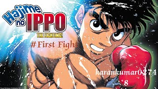 hajime no ippo game ppsspp 1st fight  boxing game lover [upl. by Nomolos]