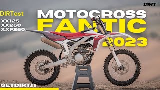 Fantic Motor CROSS 2023  Prova  In sella alle nuove XX125 XX250 e XXF250 [upl. by Antone]