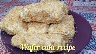 Wafer Cake Recipe by Hareem k khane [upl. by Goer190]