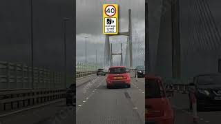 Prince Of Wales Bridge Resurfacing works automobile roadmiles motorway M4 secondseverncrossing [upl. by Ress]