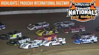 DIRTcar Summer Nationals Late Models  Paducah International Raceway  June 30 2023  HIGHLIGHTS [upl. by Auginahs]