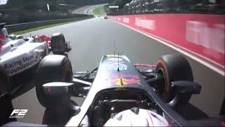 Pierre Gaslys Eau Rauge Overtake 2020 vs His 2016 Gp2 Eau Rouge Overtake [upl. by Waldack236]