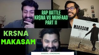 KRNA  MAKASAM  Pakistani Reaction  Shugal Syndrome [upl. by Niela]