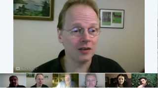 Jeffrey Thomas video chat  August 12 2012 [upl. by Revolc]