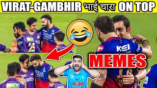 VIRAT KOHLI HUG GAUTAM GAMBHIR 😂 RCB vs KKR IPL 2024 HIGHLIGHTS [upl. by Eilra]